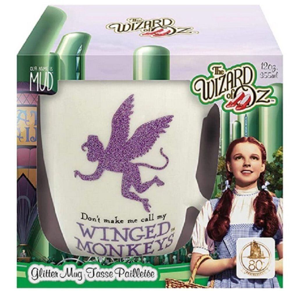 Enesco Don't Make Me Get My Winged Monkey Mug WOZ